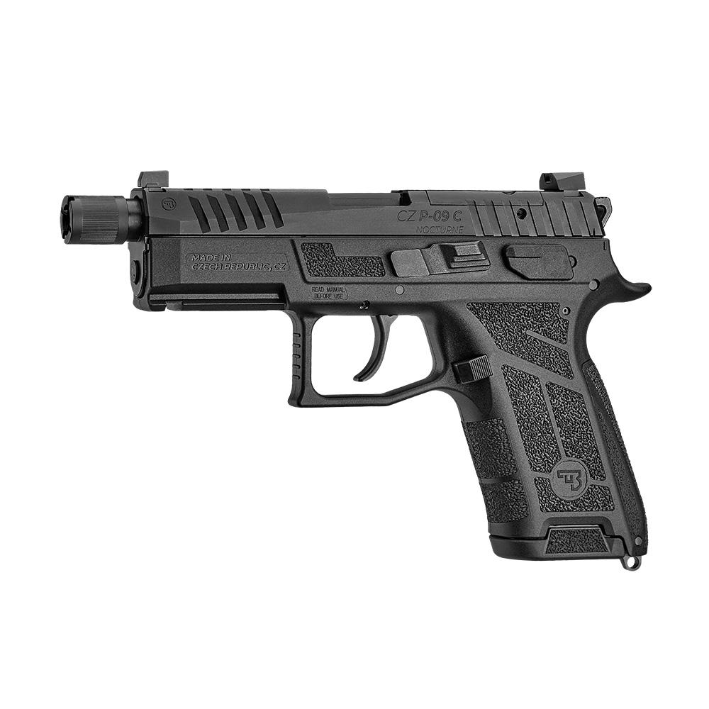 Cz-Usa Firearms CZ P-09 F Nocturne Suppressor Ready OR Handgun 9mm Luger 21rd Magazines(2) 4.5" Threaded Barrel…