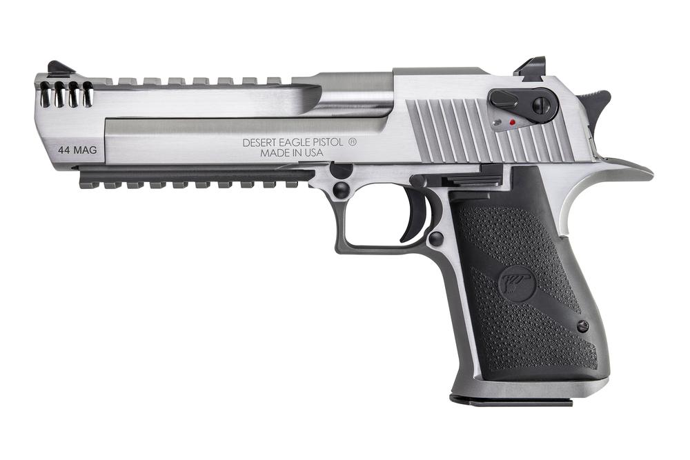 Magnum Research Desert Eagle .44 MAG Mark Xix 6" SS Integral Muzzle Brake BLK Appt