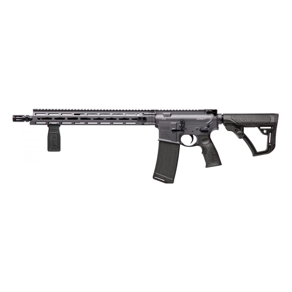 Daniel Defense DDM4 V7 Rifle 5.56mm 32rd Magazine 16" Barrel Cobalt Cerakote 6 Position Stock