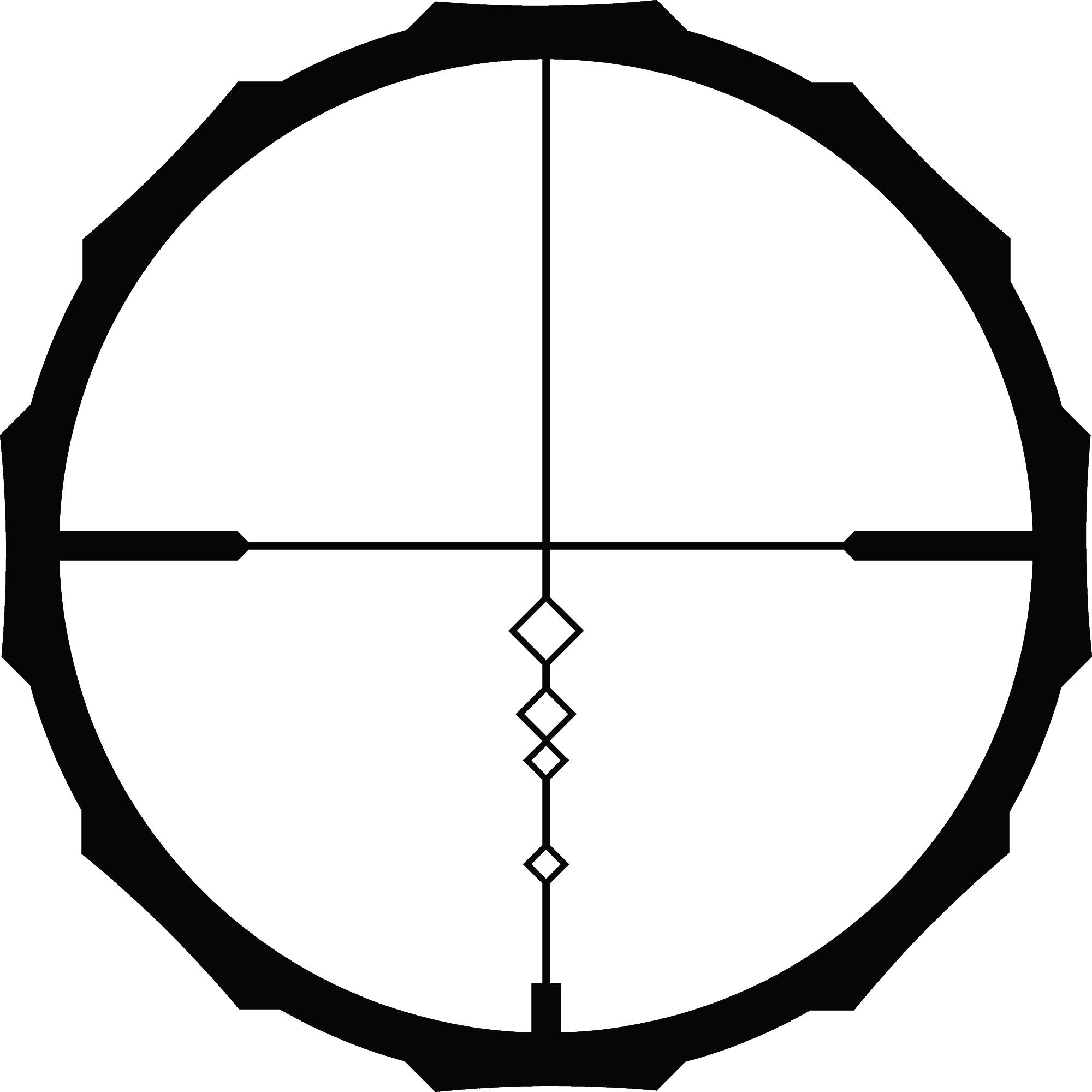 Crimson Trace Brushline Pro Rifle Scope - 3-12x42mm 30mm SFP BDC PRO Non-llum