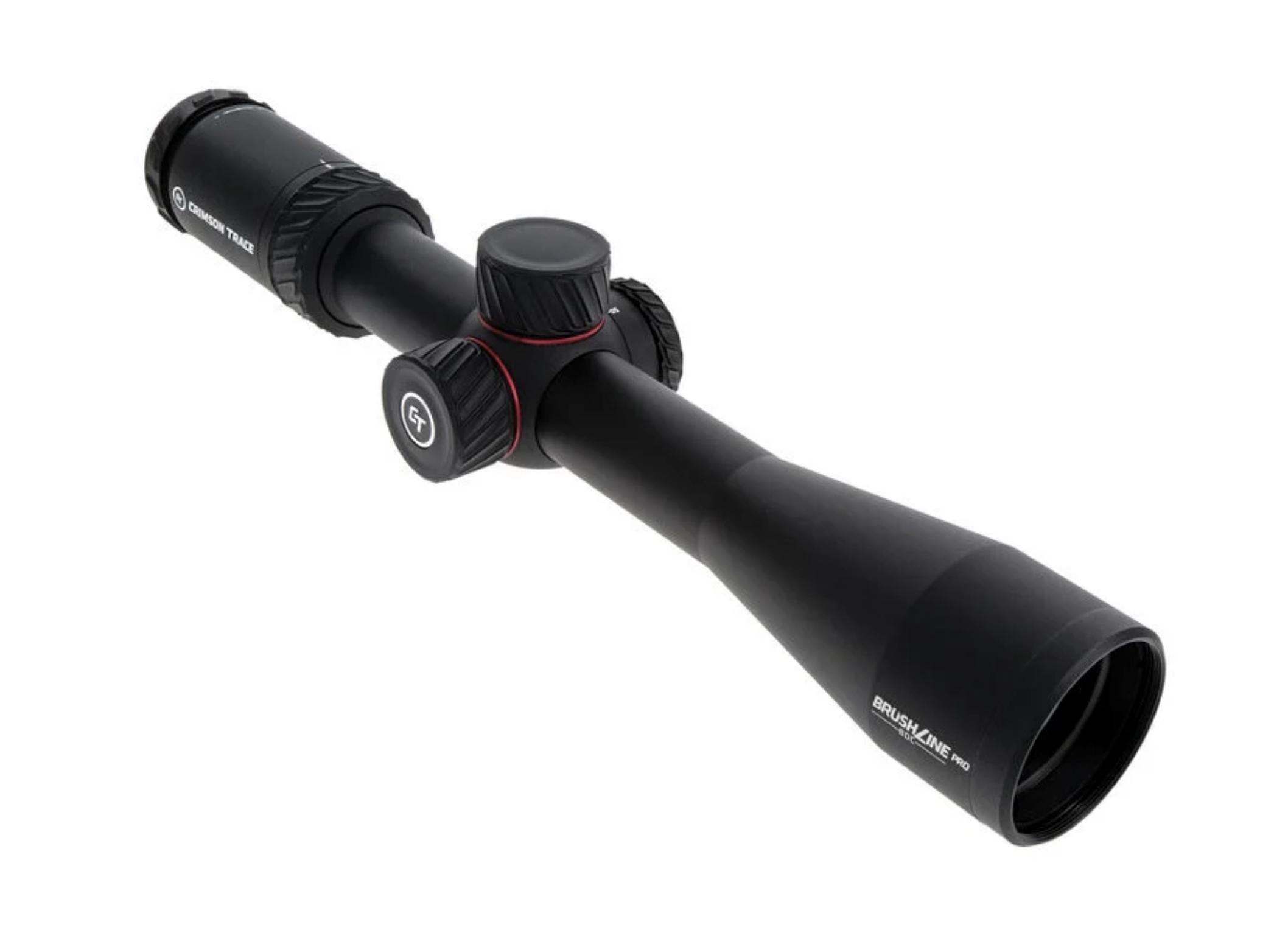Crimson Trace Brushline Pro Rifle Scope - 3-12x42mm 30mm SFP BDC PRO Non-llum