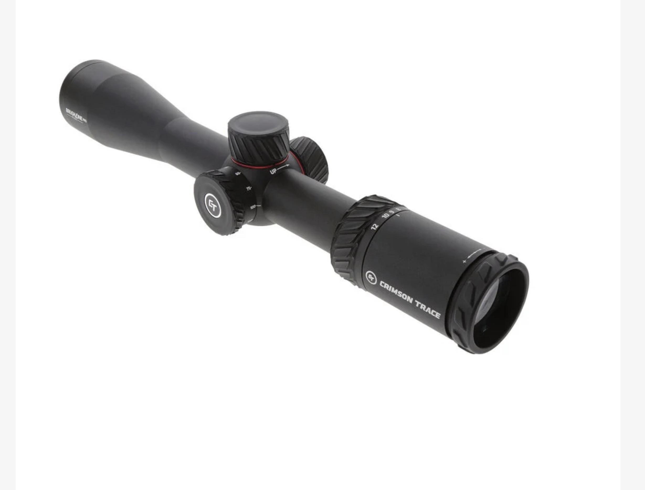 Crimson Trace Brushline Pro Rifle Scope - 3-12X42MM 30MM Plex