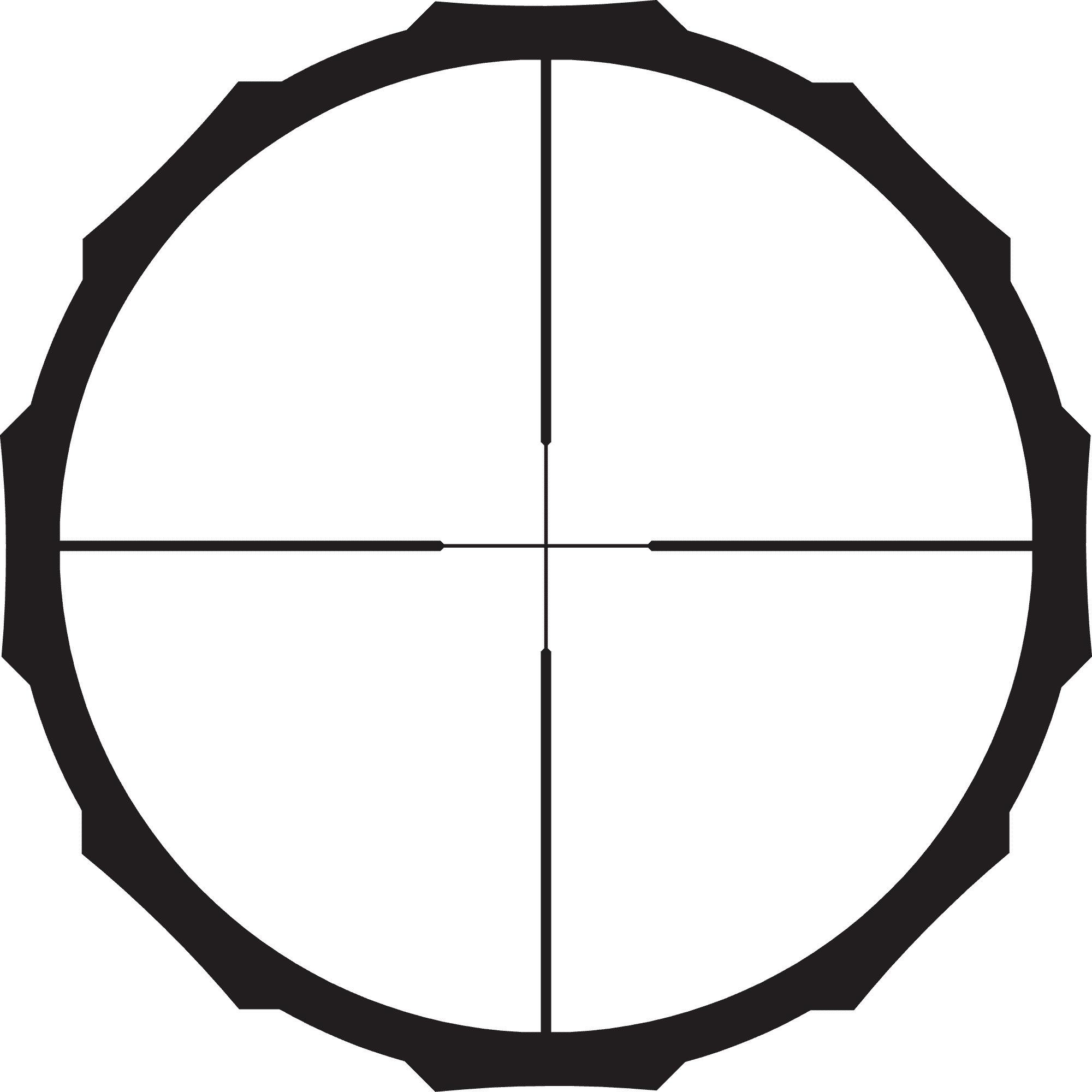 Crimson Trace Brushline Pro Rifle Scope - 2.5-10x42mm 1" SFP Plex Non-llum