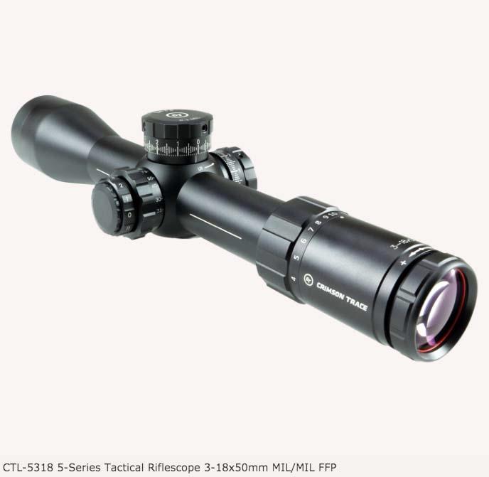 Crimson Trace 5-Series Tactical Riflescope 3-18x50 - Crimson Trace Corporation