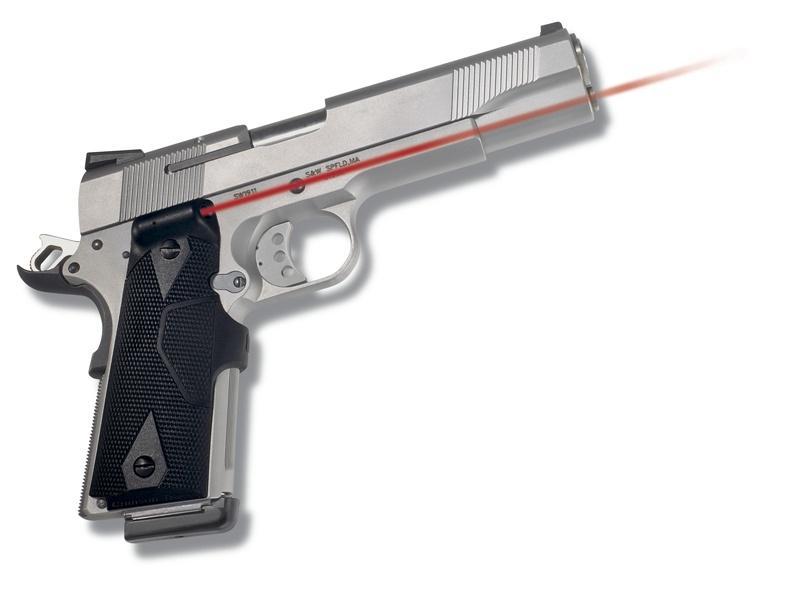 Crimson Trace Semi-Automatic Lasergrip - 1911 Gov't/Commander Front Activation Laser Sight
