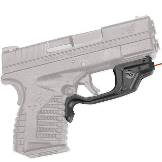 Crimson Trace Laserguard Red Laser for Springfield XD-S Black Laser Sight