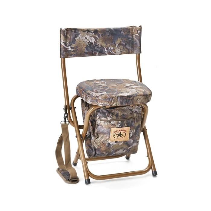 Rig 'Em Right 174-T Hyde Stool Gore Optifade Timber, 900D Fabric, Steel Frame