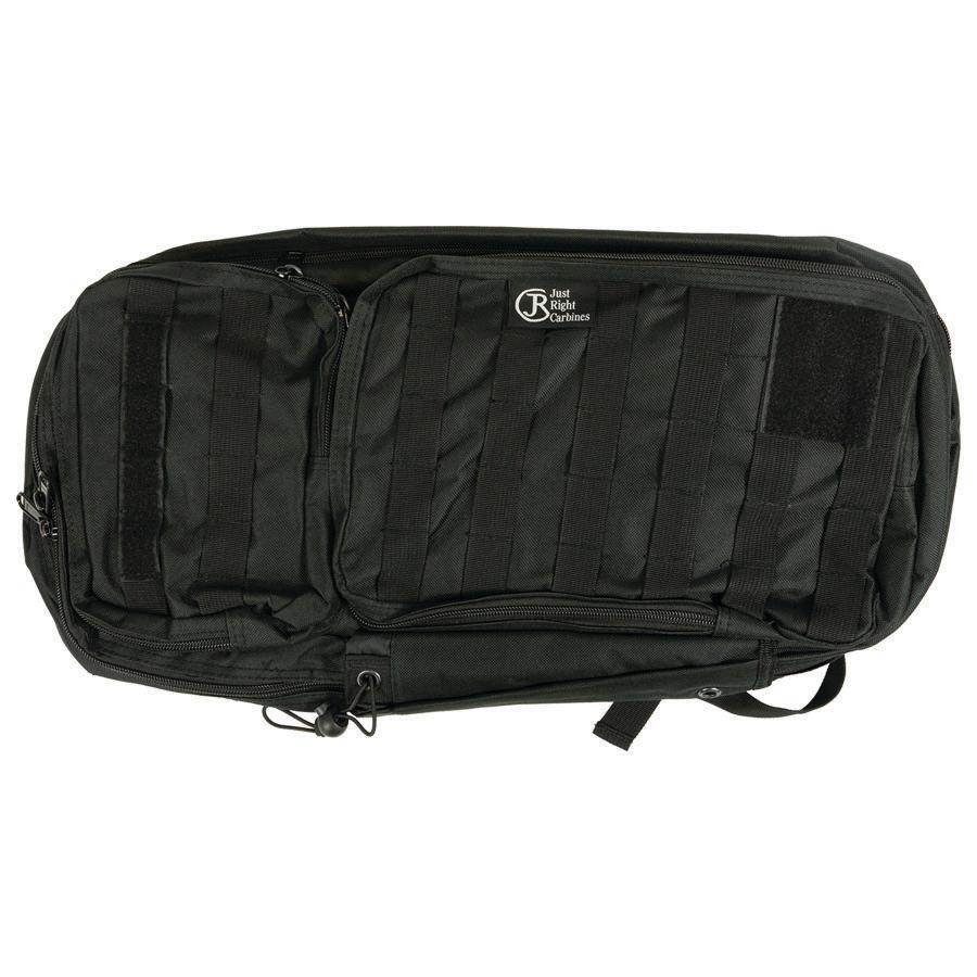 JRC Spark Survival Takedown Rifle 9mm Luger 15rd Glock Magazine 17" Threaded Barrel Black with Bag