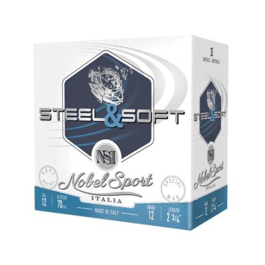 Noble Target Steel Shotshells 12 ga 2-3/4 1 oz 1280 fps #7 25/ct