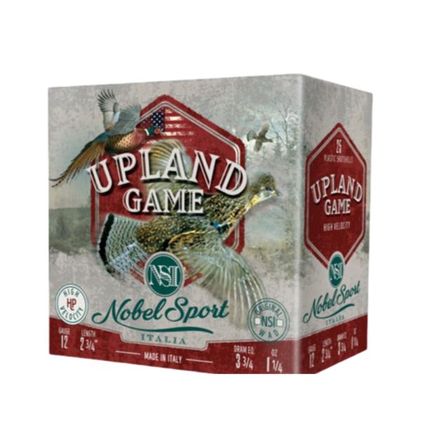 Nobel Sport Upland Game Shotshells 12 ga 2-3/4" 1-1/4 oz 1330 fps #7.5 25/ct