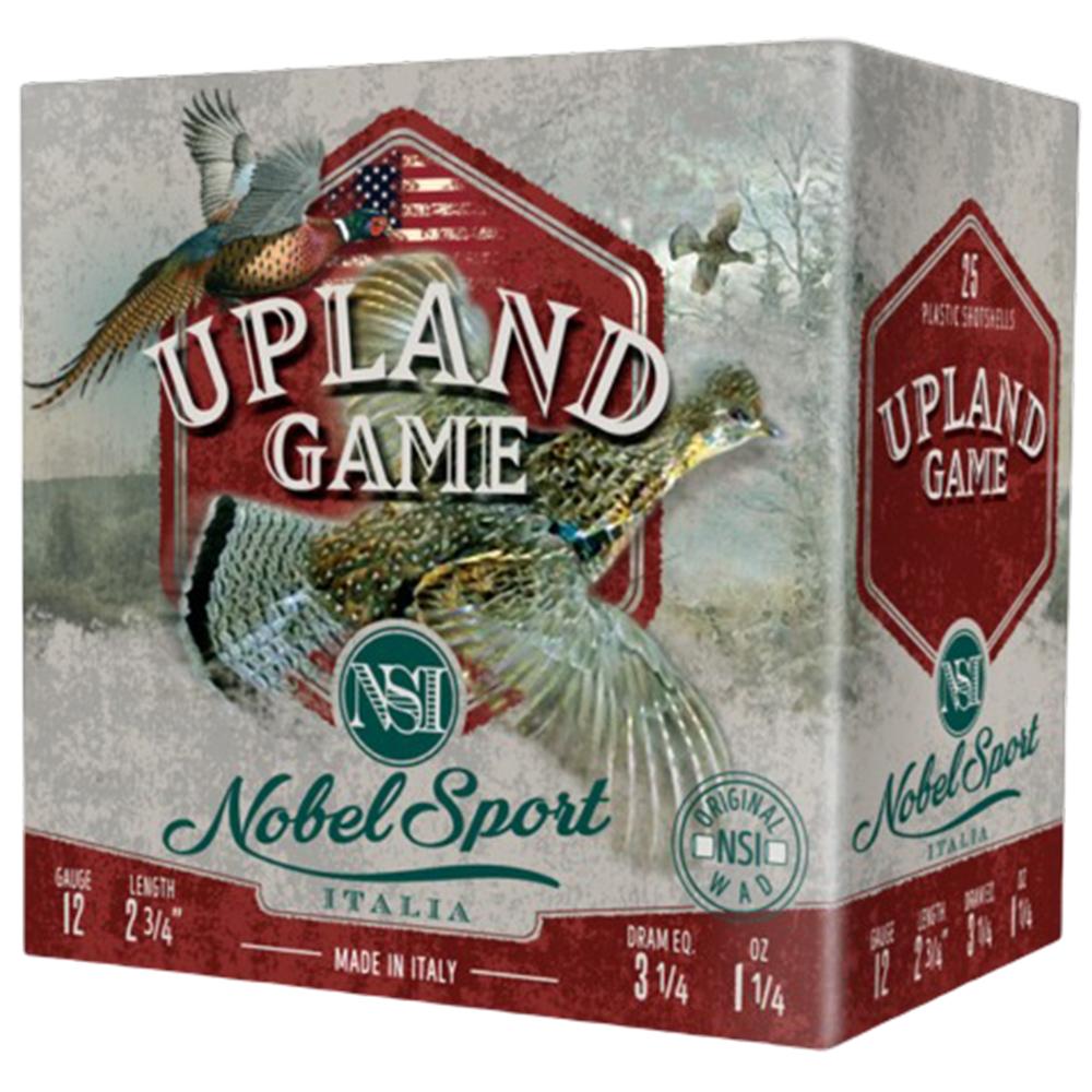 Nobel Sport Upland Game Shotshells 12 ga 2-3/4 1-1/4 oz 1220 fps #8 25/ct