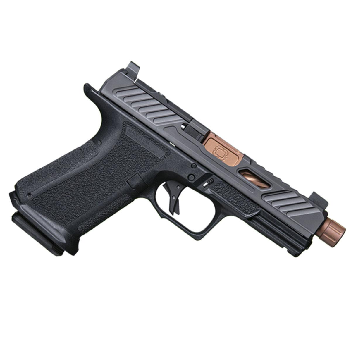 Shadow Systems Optics Ready MR920 Handgun 9mm Luger 15rd Magazine 4" Threaded Bronze Barrel Black Elite Slide