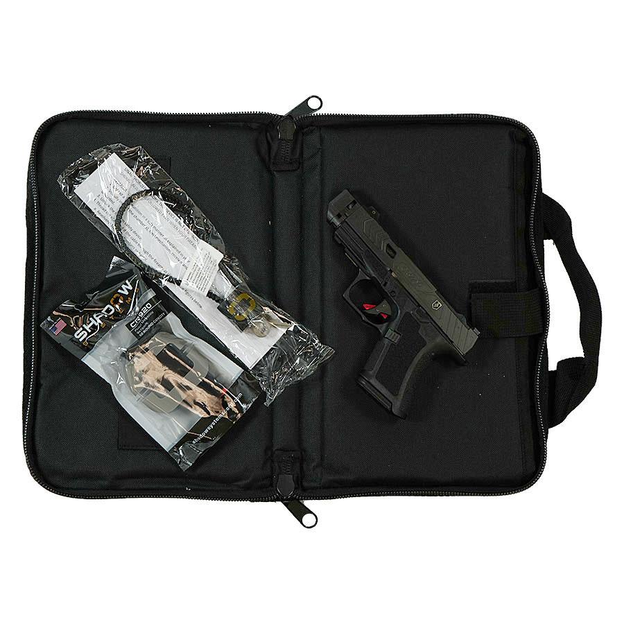 Shadow Systems CR920P War Poet Handgun 9mm Luger 10rd Magazines (2) 3.75 Barrel Black War Poet Slide Engraving…