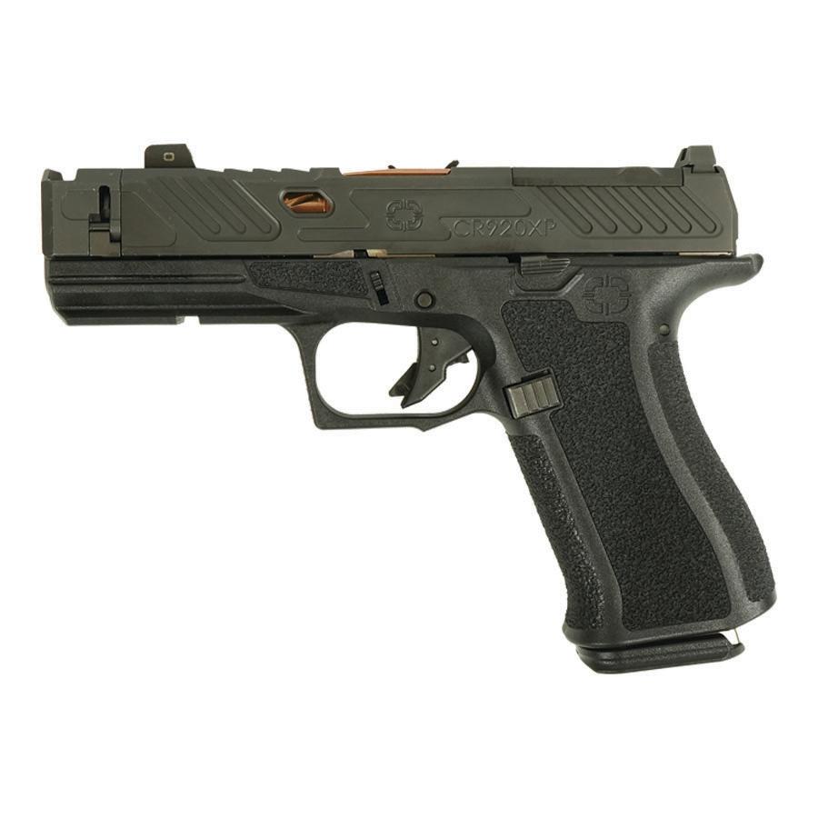 Shadow Systems CR920XP Elite Optic Handgun 9mm Luger 15rd Magazines (2) 3.65" Bronze Barrel Black
