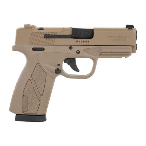 Bersa BPCC Optics Ready Handgun 9mm Luger 8rd Magazines(2) 3.3" Barrel DA FDE