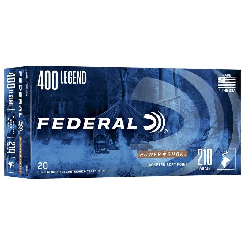 Federal .400 Legend 210gr SP Brass – 20rd