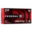 Federal Premium American Eagle AE22ARC1 22ARC 75 Grain TMJ 20 Round Box