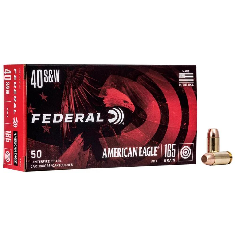 American-Eagle .40 S&W 165gr FMJ – 1000rd
