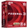 FEDERAL 40 S&W 180GR FMJ CHAMPION LOOSE PACK AMMO 400RD