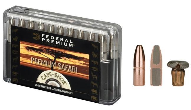 Federal 416 Rigby 400gr SAF – Powerful .416 Rigby Dangerous Game Ammo, 2400 fps, 20 Rounds
