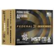FEDERAL 44 REM MAG ''TBD''GR HST JHP PERSONAL DEFENSE AMMO 20RD
