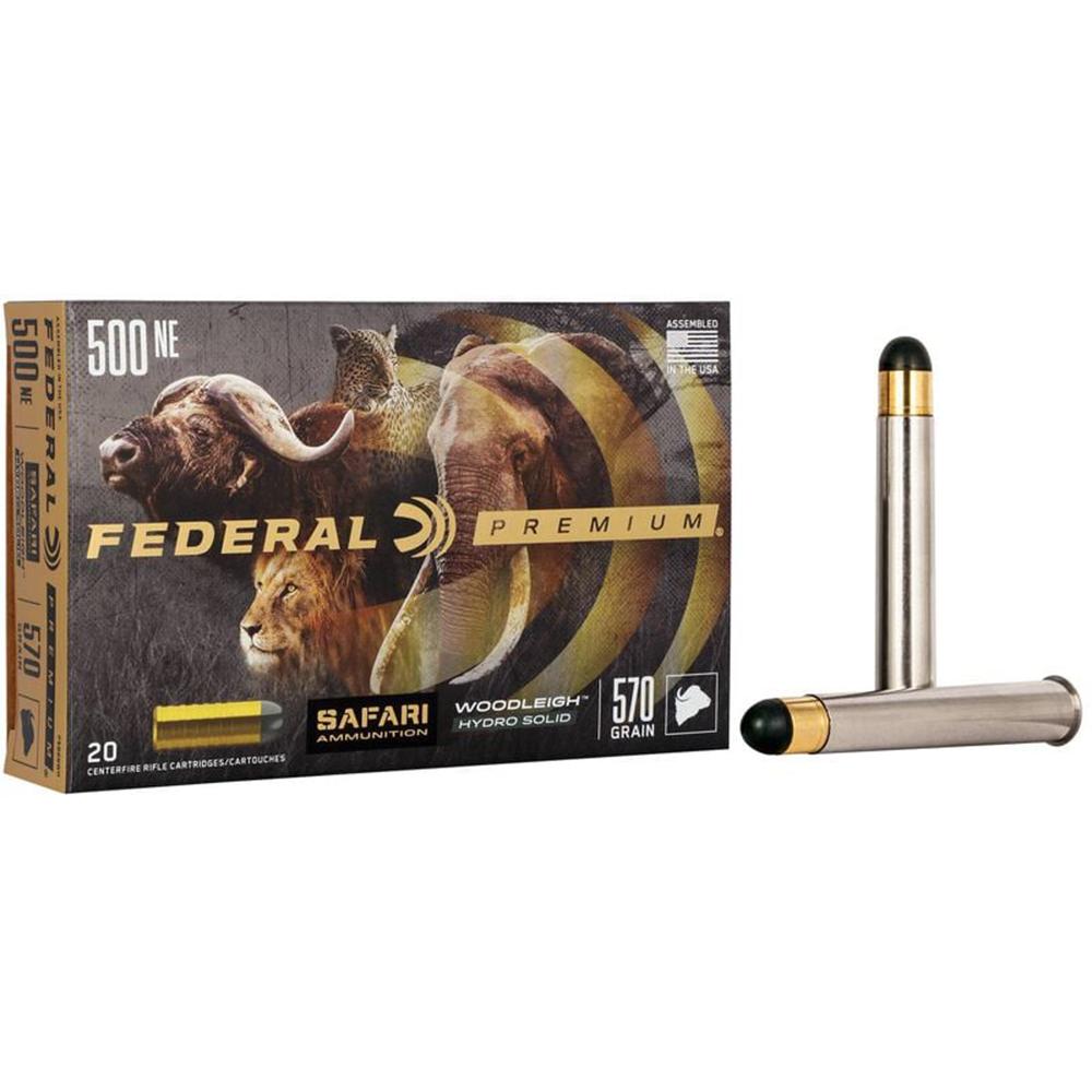 Federal Cape-Shok 500 Nitro Express 570 Grn WH 20 Rnd Box