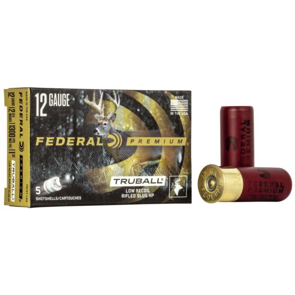 Federal Premium Truball Rifled Slug 12 ga 2 3/4"  1 oz Slug 1300 fps 5/ct