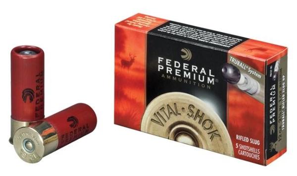 Federal Premium TruBall Rifled Slug 12 ga 2 3/4" 1 oz Slug 1600 fps 5/ct