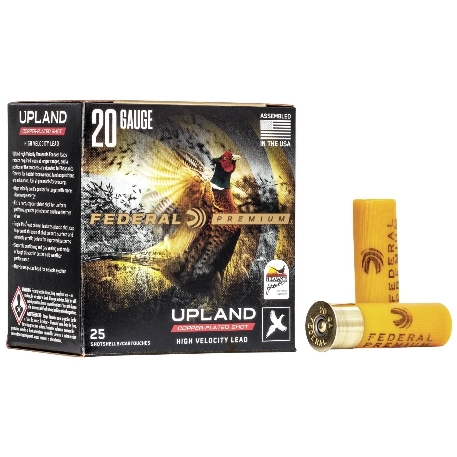 Federal Premium WingShok Pheasants Forever High Velocity 20ga 23