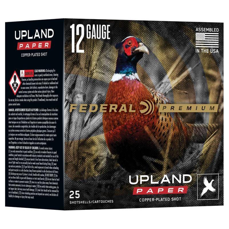 Federal PUP1545 12ga 2-3/4" 1-1/4oz #5 1330fps Upland Shotshells 25ct