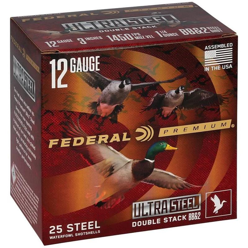 Federal 12 Gauge Steel – 10rd