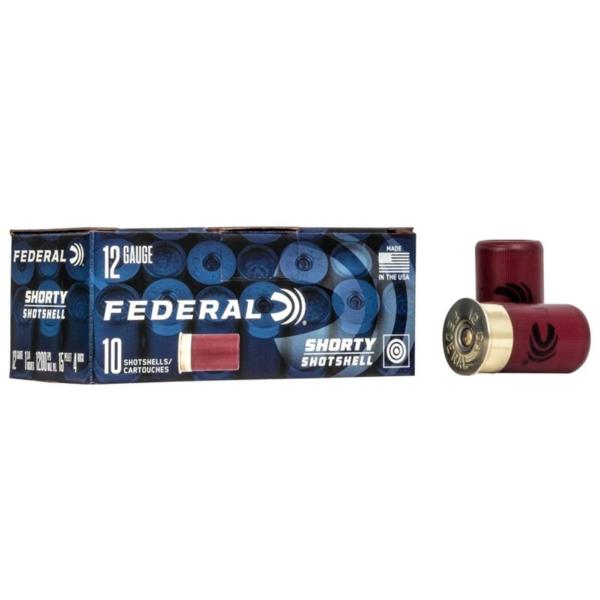 Federal Mini Shotshell 12ga 1-3/4" 4 Buckshot 10/ct