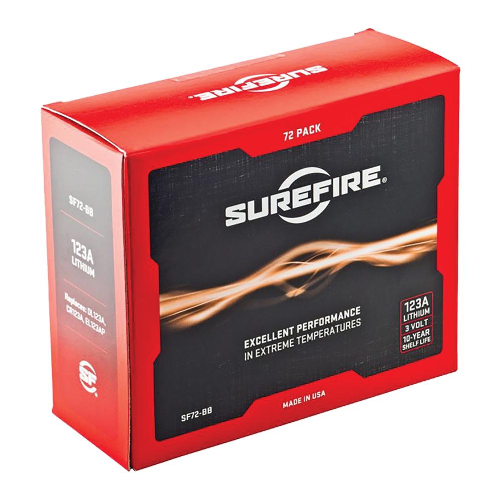 Surefire 123A Lithium Batteries 12/ct Flashlight