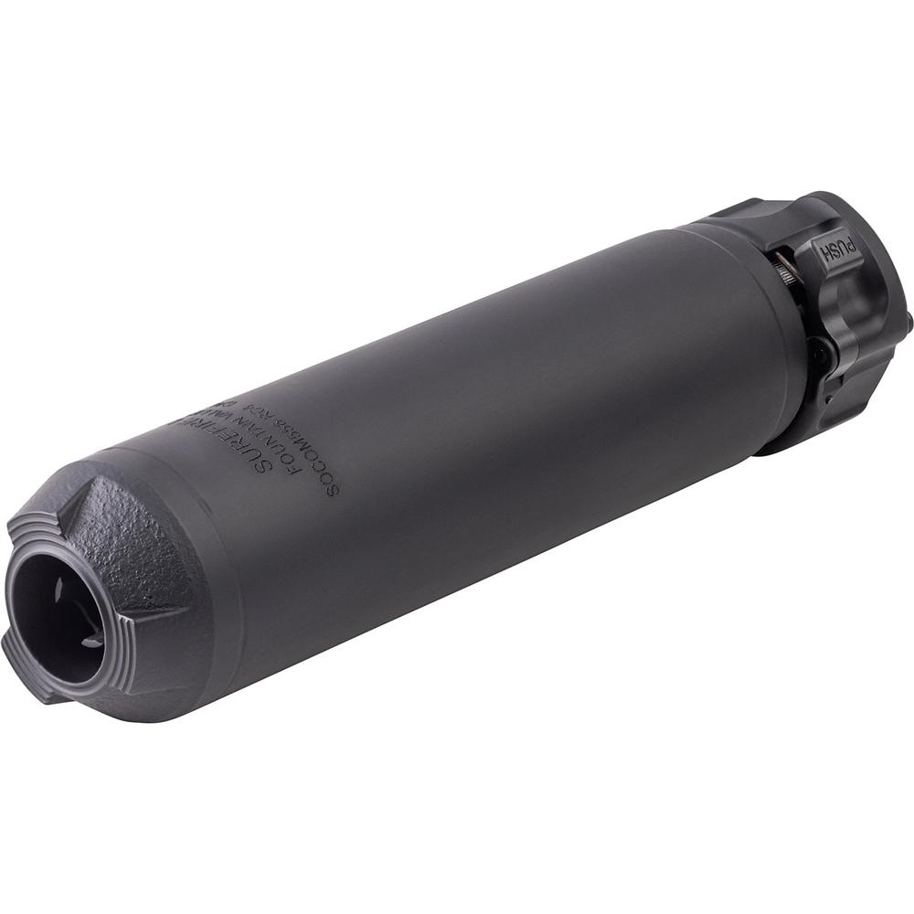 Surefire SOCOM RC4 Quick Attach Low Back Pressure Suppressor 5.56/.223 1.5" Diam 6.3" Length Black