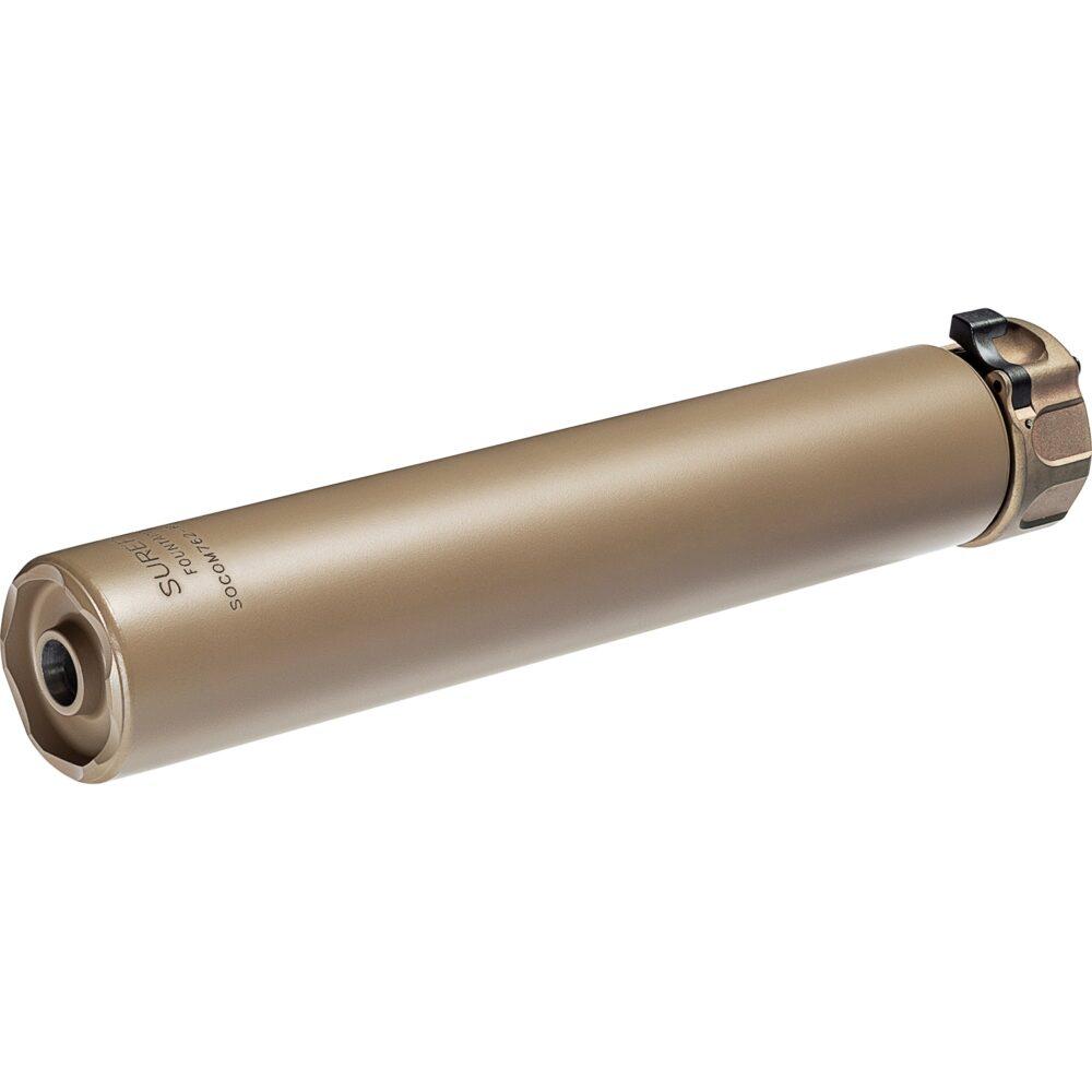 Surefire 2nd Gen Fast Attach SOCOM762-RC2 Suppressor 7.62mm Stainless Steel FDE 30 Caliber | 7.62mm