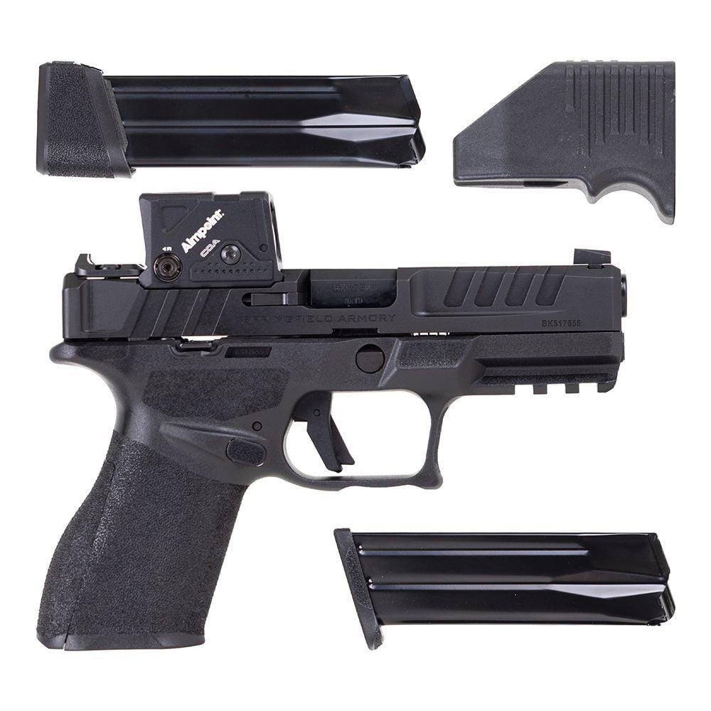 SPRINGFIELD ARMORY ECHELON 4.0C COA 9MM PISTOL 4" BLACK 1-15RD, 1-18RD