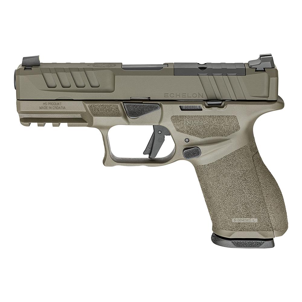 Springfield Echelon 4.0C Handgun 9mm Luger 15(2)rd Magazines 4" Barrel Optic Ready ODG Finish