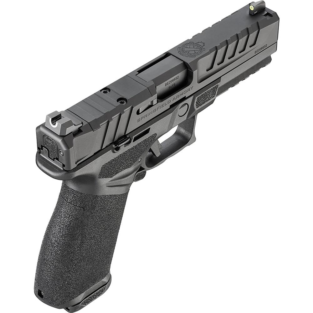 Springfield Echelon Handgun 9mm Luger 17rd(1)& 20rd(1) Magazines 4.5" Barrel Tritium Front/U Dot Rear Sights Black
