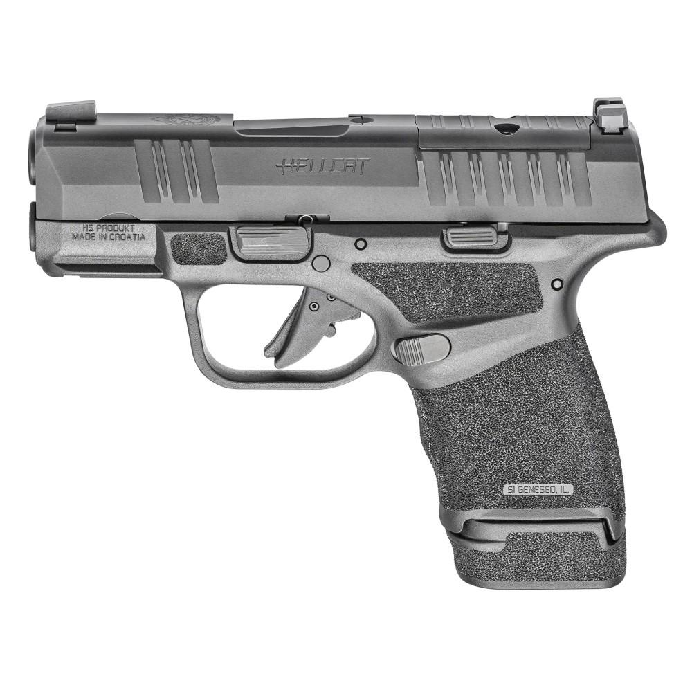 Springfield Gear Pac Hellcat Micro-Compact OSP Handgun 9mm Luger 10rd Magazines(4) 3" Barrel Green Dot & Bag
