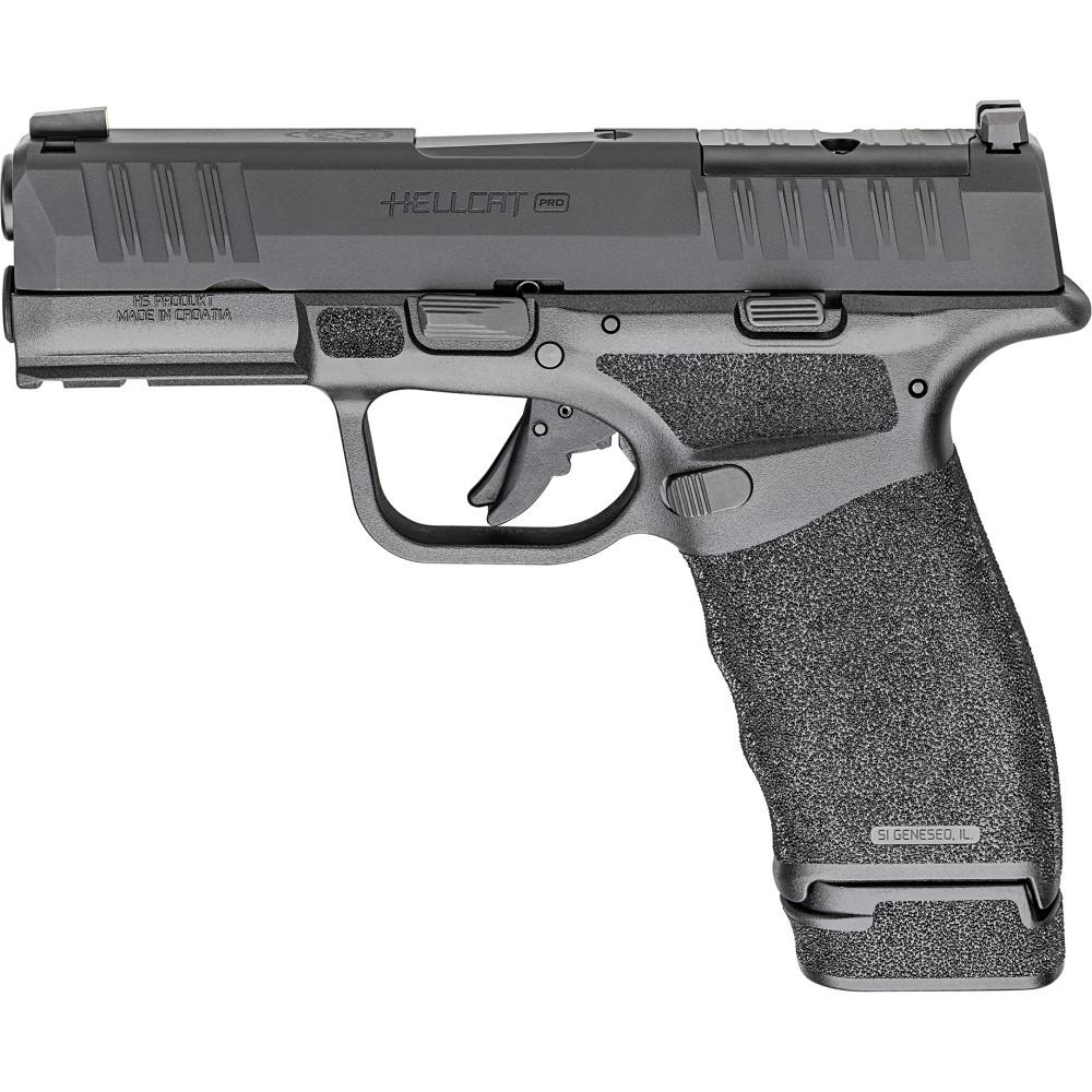 Springfield Gear Pac Hellcat Pro OSP Handgun 9mm Luger 15rd(4) Magazines 3.7" Barrel Black Green Dot Bag