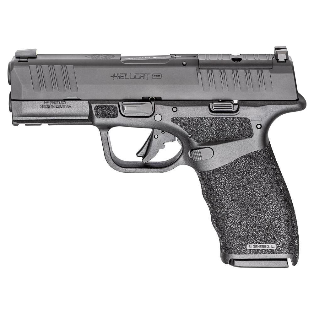 Springfield Armory Hellcat Pro OSP Handgun 9mm Luger 10rd Magazines (2) 3.7" Barrel Black CA Compliant