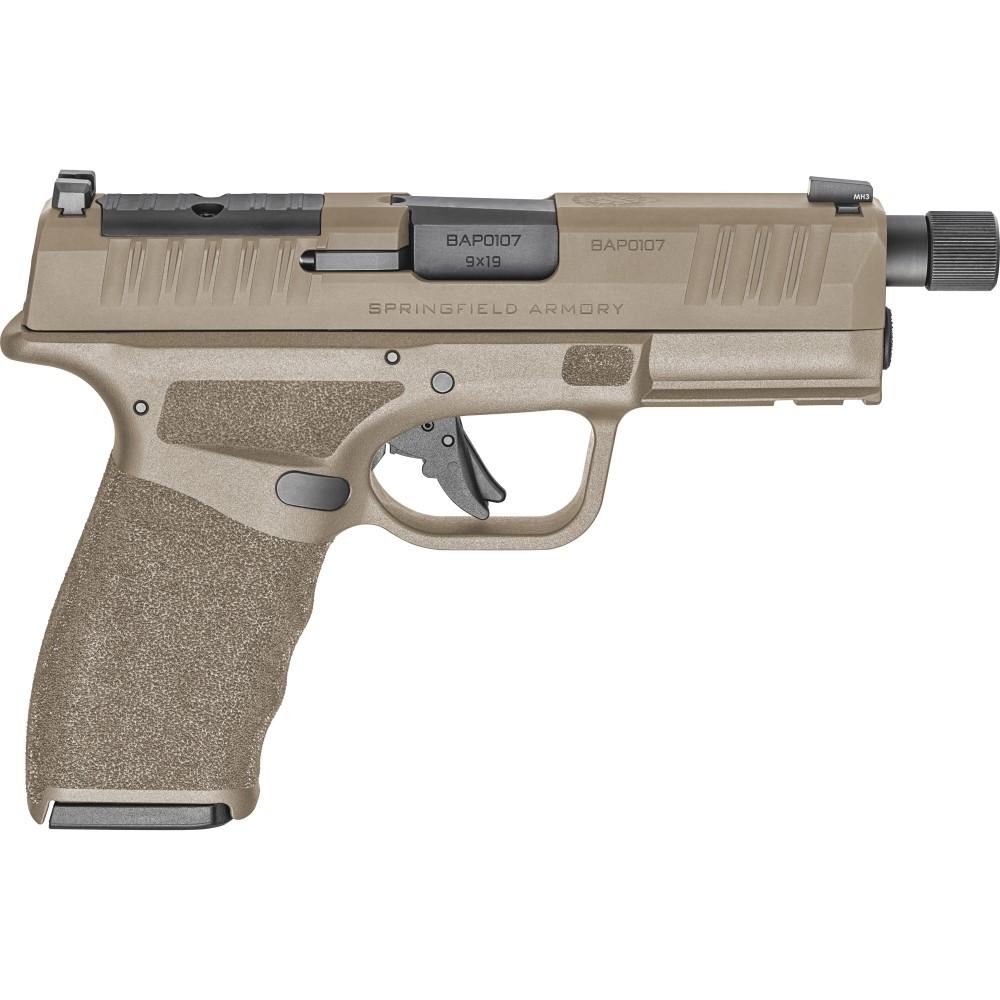 Hellcat Pro OSP Threaded 9mm Handgun - Desert FDE Low Capacity