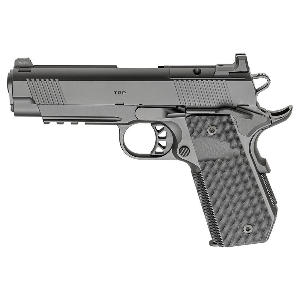 Springfield 1911 TRP AOS Black Handgun .45 Auto 7rd Magazines(3) 4.25" Barrel Optic Cut and Carry Rail .45 ACP