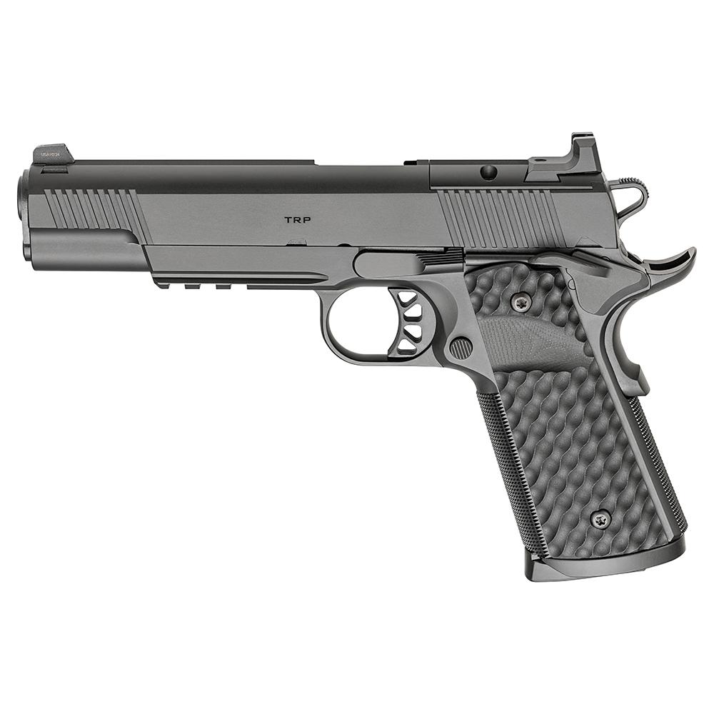 Springfield 1911 TRP AOS Black Handgun .45 Auto 8rd Magazines(3) 5" Barrel Optic Cut and Light Rail .45 ACP