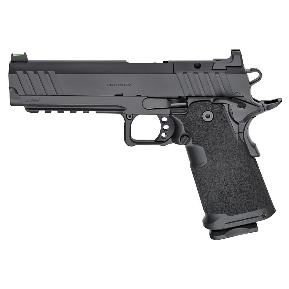 Springfield Gear Pac DS Prodigy AOS Handgun 9mm Luger 20(1)&17(3)rd Magazines 5" Barrel Green Dot & Bag Fiber Front