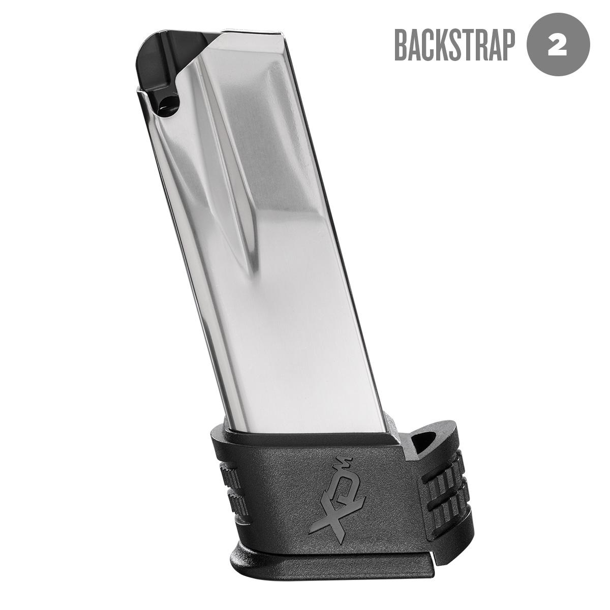 Springfield XDM Compact Extended Magazine with Sleeve (for Backstrap