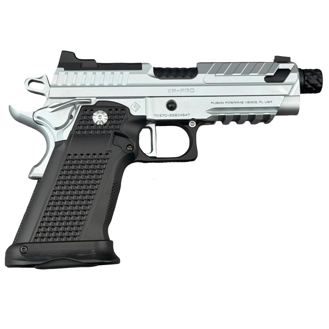 Fusion XP PRO Firearm 9MM Luger 17RD Magazines(2) 4.25" Threaded Barrel Chrome Finish