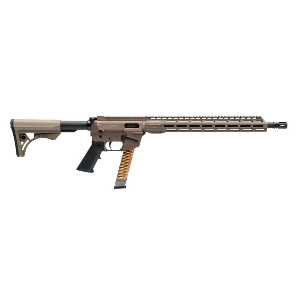 Freedom Ordnance FX9 AR Rifle 9mm Luger 33rd Magazine 16" Barrel FDE with -img-1