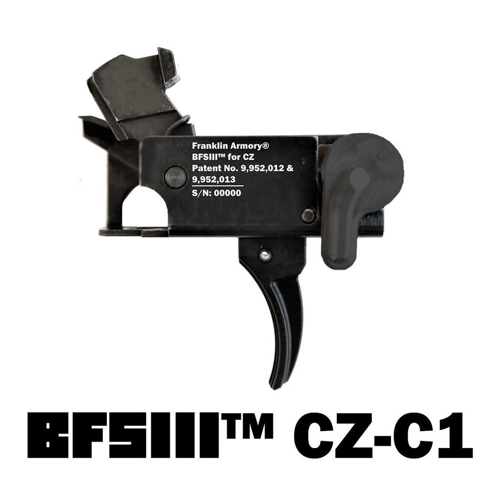 Franklin Armory BFSIII CZ-C1 Binary Firing System for CZ Scorpion - Curved Trigger Multi Gun Part