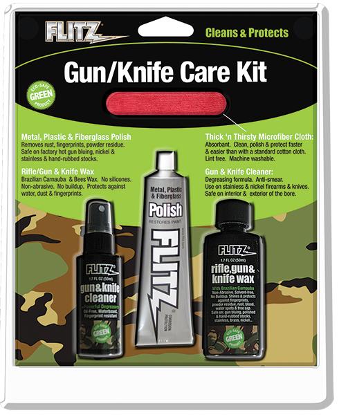 Flitz KG41501 Gun & Knife Care Kit Includes Cleaner/ Cloth/-img-0